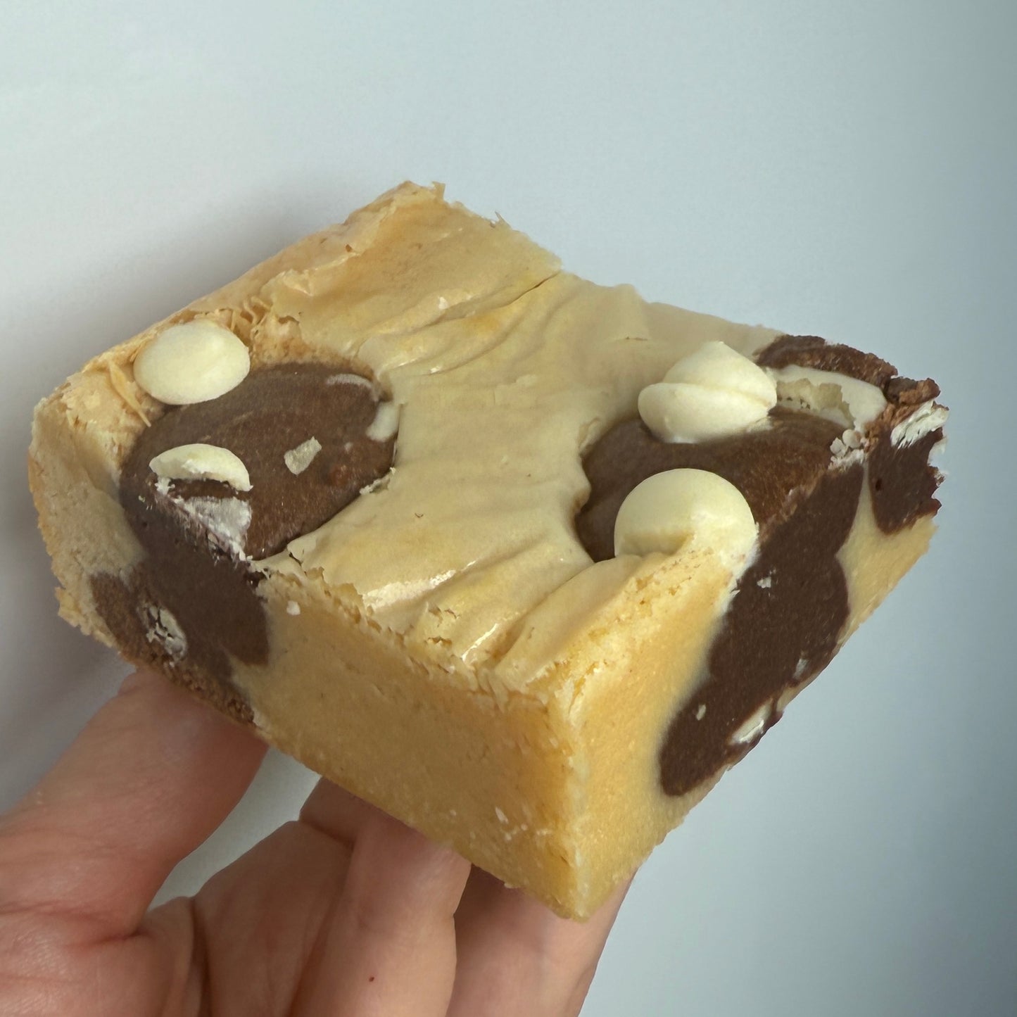 Double Chocolate Cookie Dough Blondie