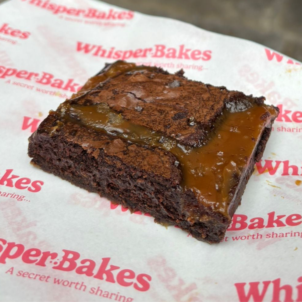 Caramel and Sea Salt Brownie