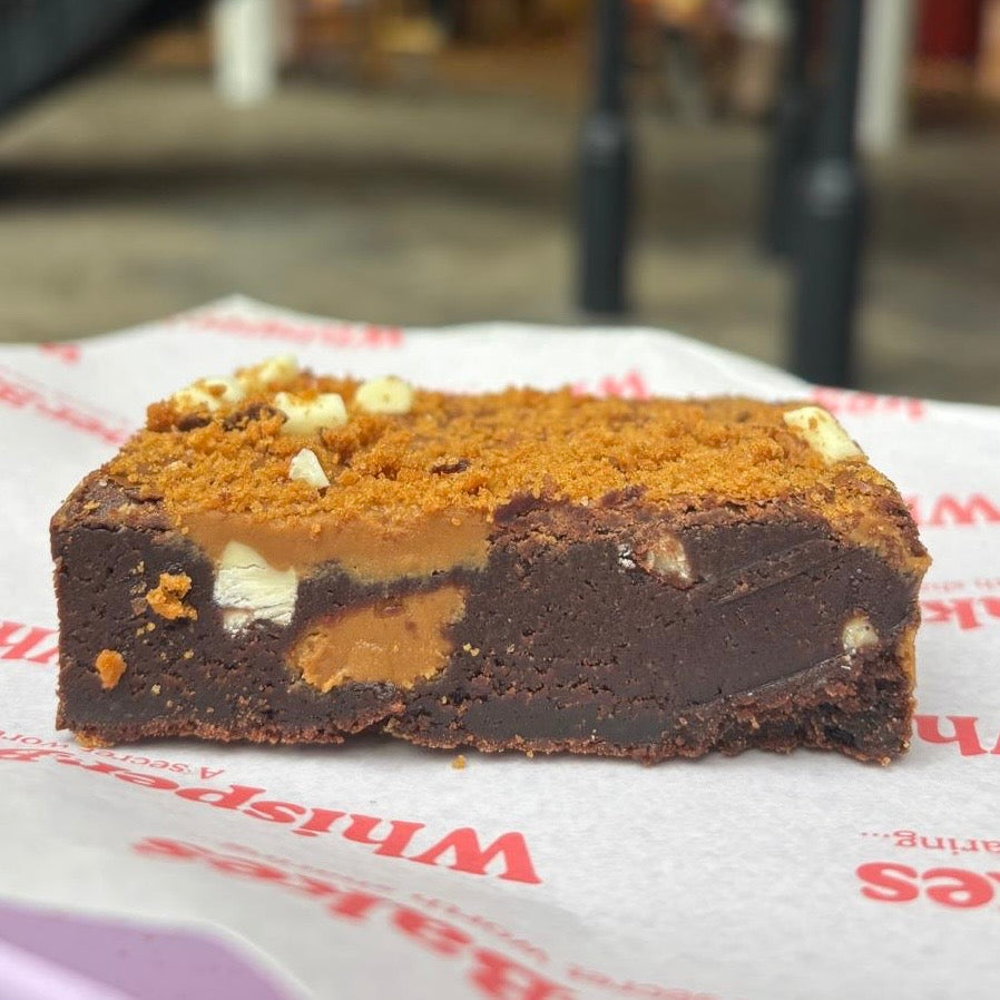 Biscoff Puddle Brownie