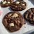 Double Chocolate Milkybar and Galaxy Caramel Cookie