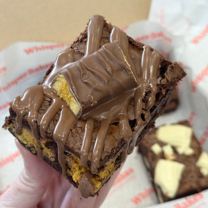 Mixed Belgian Chocolate Brownie Box - 6 Slice