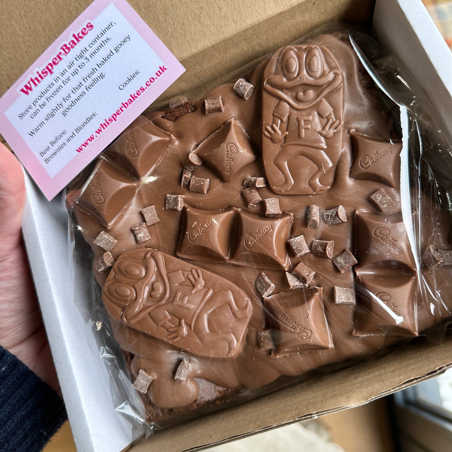 Loaded Belgian Chocolate Brownie Mini Slabs