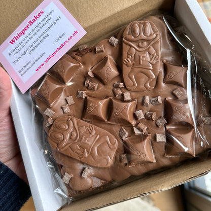 Loaded Belgian Chocolate Brownie Mini Slabs