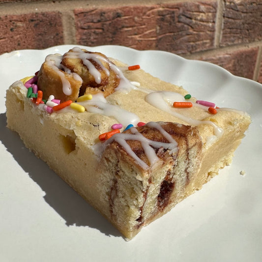 Cinnamon Swirl Funfetti Blondie